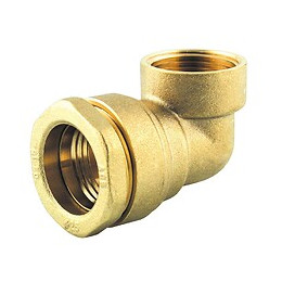 Coude laiton 90° taraudé D.25x3/4