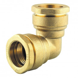 Coude laiton 90° D.25