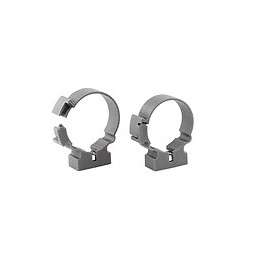 Collier de fixation monobloc PVC évacuation D.32