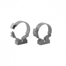 Collier de fixation monobloc PVC évacuation D.32