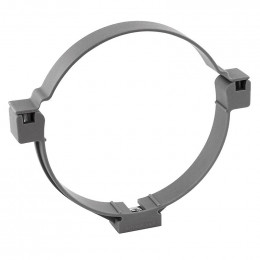 Collier de fixation sans vis PVC évacuation D.100