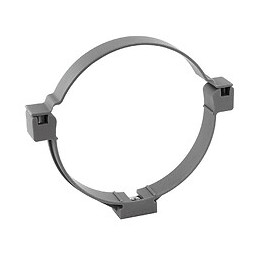 Collier de fixation sans vis PVC évacuation D.100