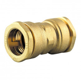 Manchon égal laiton D.25