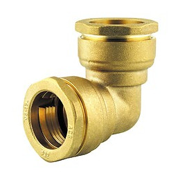 Coude laiton 90° D.32
