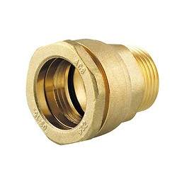 Raccord laiton fileté D.32x1