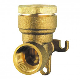 Applique murale coudée laiton D.20x1/2