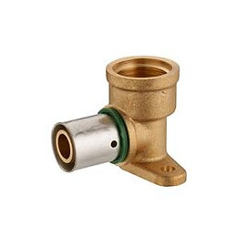 Coude applique pour PER à sertir F15x21 D.12