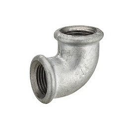 Coude petit rayon FF égal G3/4 galva
