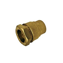 Raccord laiton droit polyéthylène F. 15x21mm D.20mm