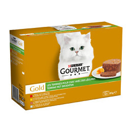 Boite GOLD Les Terrines aux Légumes - 12x85g