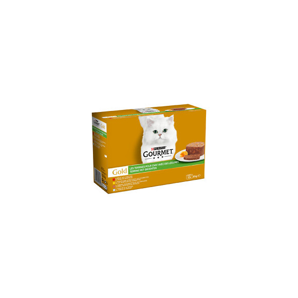 Boite GOLD Les Terrines aux Légumes - 12x85g