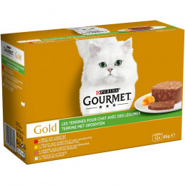 Boite GOLD Les Terrines aux Légumes - 12x85g