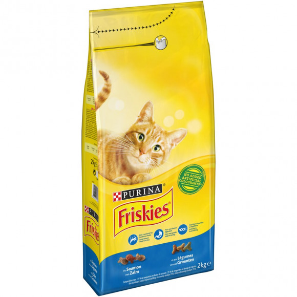 Croquettes chat - Saumon et Légumes - 2kg