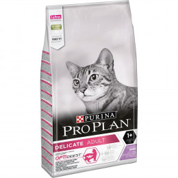 Croquettes chat Délicate Adult - Optidigest - riche en Dinde - 10kg