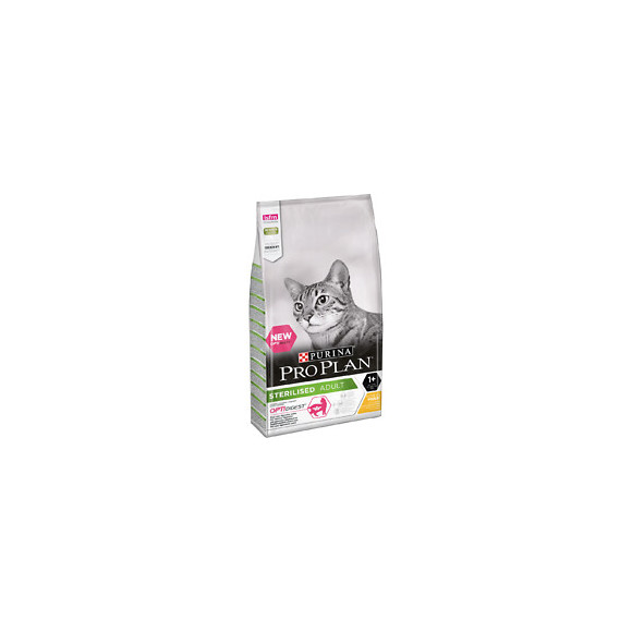 Croquettes chat stérilisé Adulte - Poulet 10kg