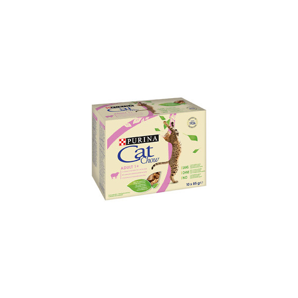 Sachet repas chat adulte - Agneau - 10x85g
