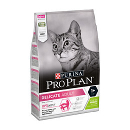 Croquettes chat Délicate Adult - Optidigest - riche en Agneau - 3kg