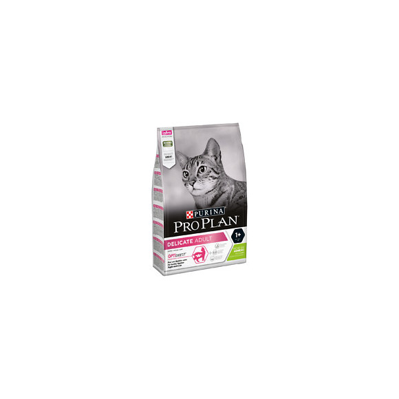 Croquettes chat Délicate Adult - Optidigest - riche en Agneau - 3kg