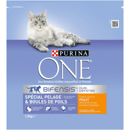 Croquettes chat Pelage - Poulet et Céréales complètes - 1.5kg