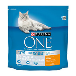 Croquettes chat d'intérieur stérilisé - 1.5kg