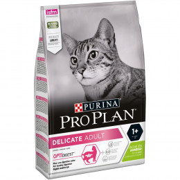 Croquettes chat Délicate Adult - Optidigest - riche en Agneau - 3kg