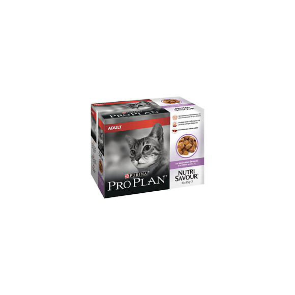 Sachet repas chat adulte - Dinde en gelée - 10x85g