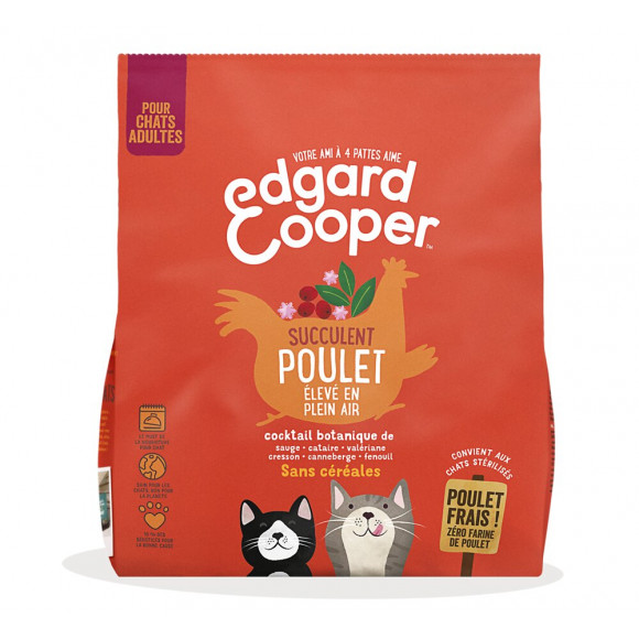 Croquette Naturelle Chat 1.75kg Poulet frais