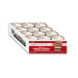 Boites chat adulte - Terrine riche en Poulet - 18 boites 85g