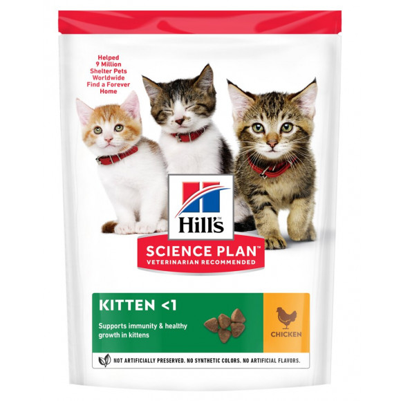 Aliment chat Feline Kitten Poulet 300g
