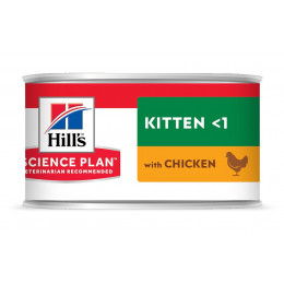 Aliment chat Feline Kitten mousse boîte 82g