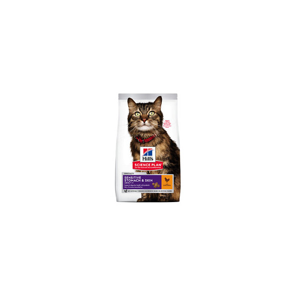 Aliment chat Feline Adult Sensitive Poulet 1.5kg