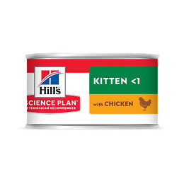 Aliment chat Feline Kitten mousse boîte 82g