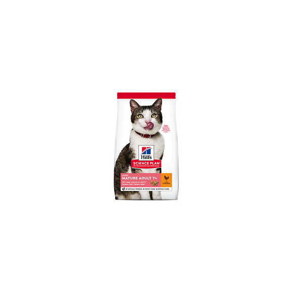 Aliment chat Feline Mat7+ Light Poulet 1.5kg