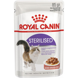 Aliment chat STERILISED BOUCHEES EN SAUCE CHAT STERILISE DE 1A7 ANS