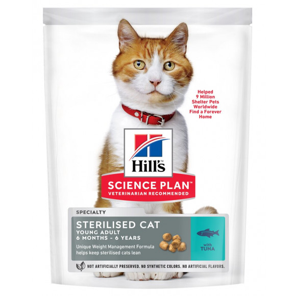 Aliment chat Feline Young Adult Sterilised Cat Thon 300g