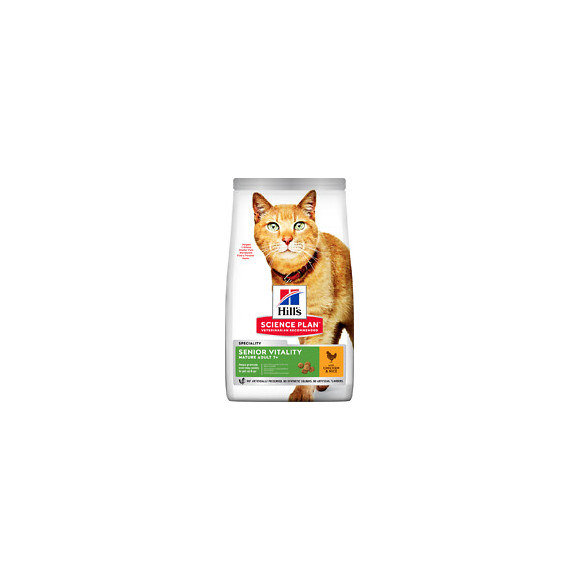 Aliment chat Feline Mat7+ Senior Vital Riz 1.5kg
