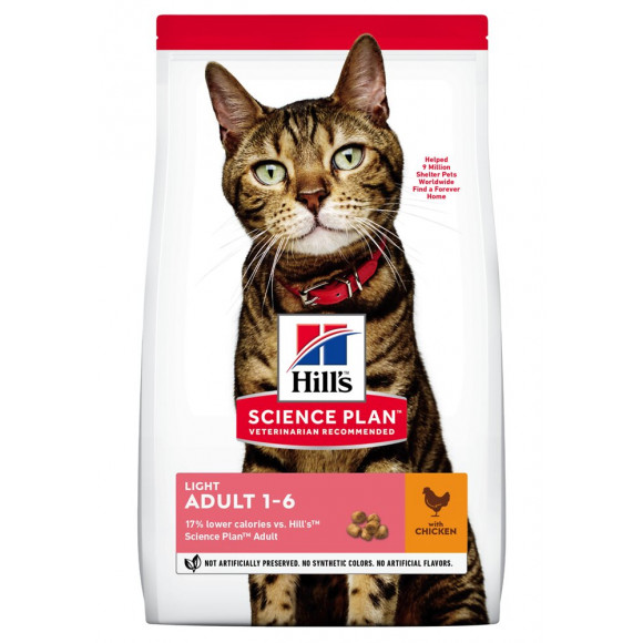 Aliment chat Feline Adult Light Poulet 3kg