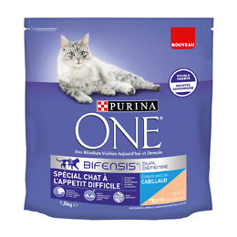 Croquettes Spécial Chat difficile, Cabillaud/Truite 1.5kg