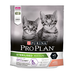 Croquettes Chaton stérilisé, Saumon 400g