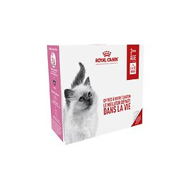 Aliment chat COFFRET KITTEN SECOND AGE 400g prix réduit