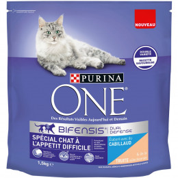 Croquettes Spécial Chat difficile, Cabillaud/Truite 1.5kg