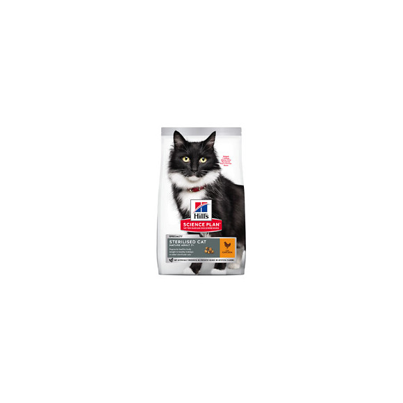 Aliment chat Feline Mat7+ Sterilised Cat Poulet 3kg