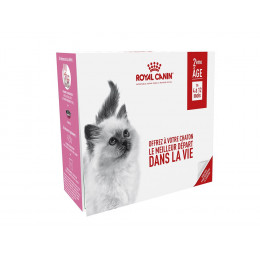 Aliment chat COFFRET KITTEN SECOND AGE 400g prix réduit
