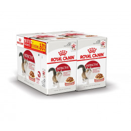 Bouchées pour chat INSTINCTIVE SAUCE 12x85g 1+1 A-60%