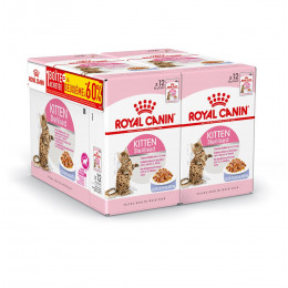 Aliment chat KITTEN STERILISED GELEE 12x85g 1+1 A-60%
