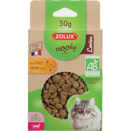 Friandises BIO pour chat au poulet 50g