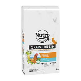 Croquettes NUTRO stérilisé poulet pour chat 4Kg