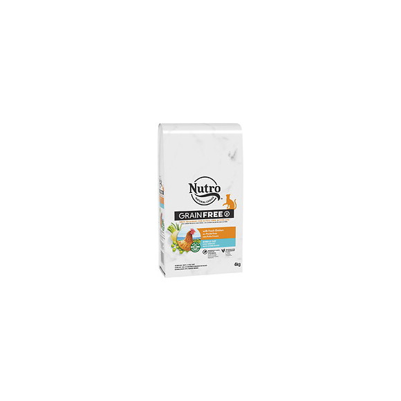 Croquettes NUTRO stérilisé poulet pour chat 4Kg
