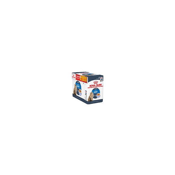 Aliment chat ULTRA LIGHT GELEE 12x85g dont 4 gratuit
