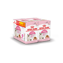 Croquettes chat KITTEN SECOND AGE SAUCE 12x85g 1+1 A-60%